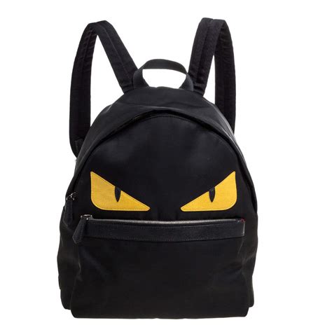 fendi monster eyes backpack.